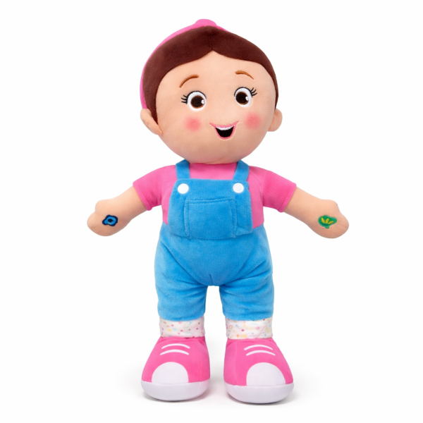 Miss Rachel Soft Plush Doll for Kids – Cute Educational Baby Doll for Pretend Play & Cuddling