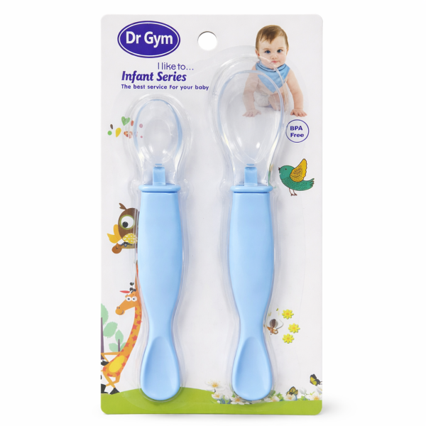 Dr Gym Infant Series Baby Feeding Spoon Set (2pcs)
