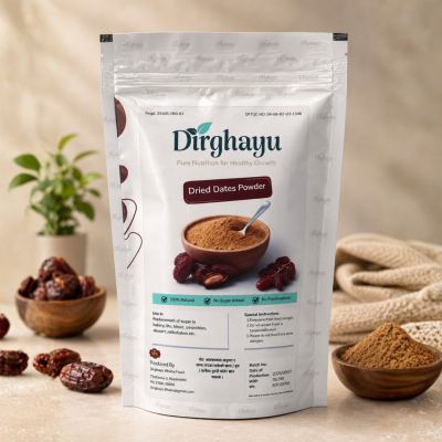 Dirghayau’s Dried Dates Powder – 300gm