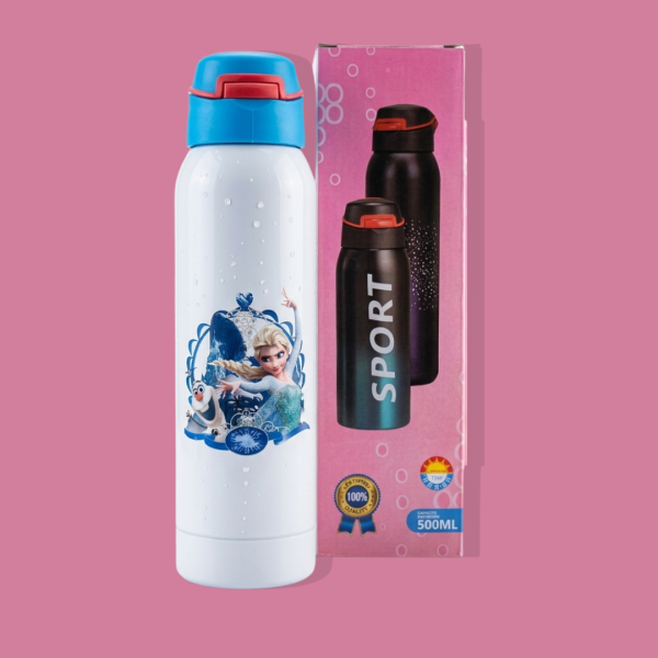 Premium 500ml Stainless Steel Kids Water Bottle