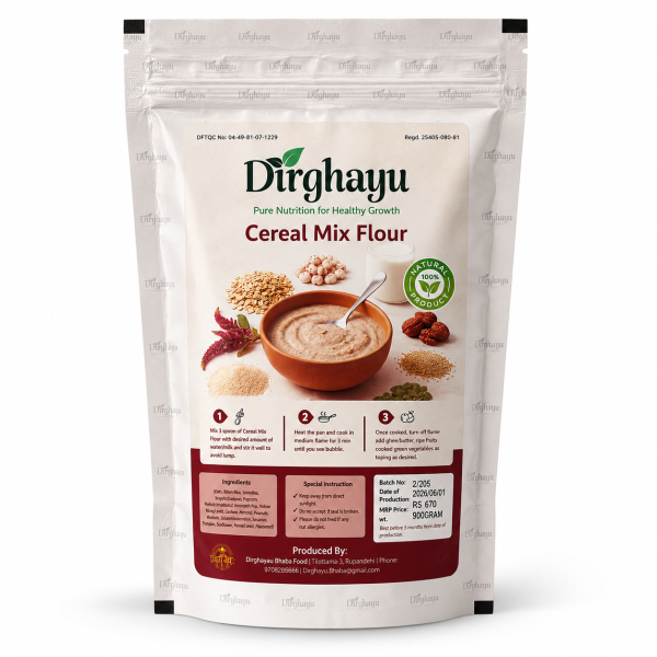 Dirghayu Cereal Mix Flour 900gm